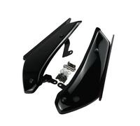 SPAMFAFGHQ pour Suzuki GSXR 1000 GSX-R1000 2017 2018 2019 2020 2021 Spoilers Latéraux Sportifs De Portance Négative Déflecteur D'aile Aérodynamique(Noir)
