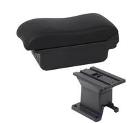 SPAMFAFGHQ Pour Toyota IQ Boîte D'accoudoir Pour Toyota Pour IQ Pièces Intérieures D'accoudoir Auto Boîte De Rangement Centrale Avec Interface USB(B2 ligne noire 3USB)