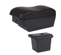 SPAMFAFGHQ Pour Toyota Pour Corolla Pour Verso Boîte D'accoudoir Boîte De Rangement Accessoires Auto Détails Intérieurs Porte-auto Interface USB(C red line 7USB)