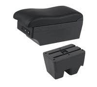 SPAMFAFGHQ Pour Toyota Pour Yaris Cross Boîte D'accoudoir Pour Toyota Pour Yaris SUV 2020 2021 2022 Console Centrale De Bras(Ligne noire E2)