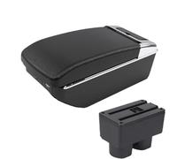 SPAMFAFGHQ Pour Venucia Pour D50 Boîte À Accoudoir Pièces De Retouche Boîte De Rangement Bras Accessoires Auto Pièce Retouche(A2 Black line7 USB)