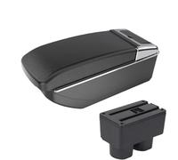 SPAMFAFGHQ Pour Venucia Pour D50 Boîte À Accoudoir Pièces De Retouche Boîte De Rangement Bras Accessoires Auto Pièce Retouche(Ligne noire B2 SANS USB)