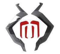 SPAMFAFGHQ pour XADV 750 X-ADV 750 2025 Modification Bande Enroulée Coupe-Vent Aile Fixe Protège-Jambes Protection Latérale Pare-Brise(Light Gray)