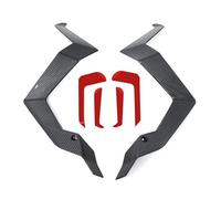 SPAMFAFGHQ pour XADV 750 X-ADV 750 2025 Modification Bande Enroulée Coupe-Vent Aile Fixe Protège-Jambes Protection Latérale Pare-Brise(Motif en Fibre de Carbone)