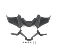 SPAMFAFGHQ pour Yamaha MT 07 2021 2022 2023 Accessoires Moto Spoiler Avant Aérodynamique Winglet Kit Aile Déporteur Spoiler(Noir)