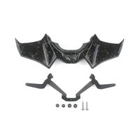 SPAMFAFGHQ pour Yamaha MT 07 2021 2022 2023 Accessoires Moto Spoiler Avant Aérodynamique Winglet Kit Aile Déporteur Spoiler(Forging Texture)