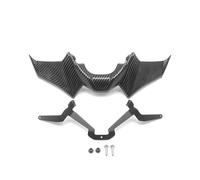 SPAMFAFGHQ pour Yamaha MT-07 MT07 MT 07 SP 2021 2022 2023 2024 Sport Downforce Naked Forntal Spoilers Aerodynamic Wing Deflector(Carbon Fiber Look)
