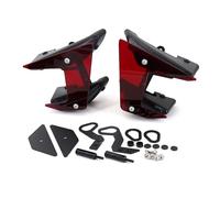 SPAMFAFGHQ pour Yamaha MT 09 MT-09 MT09 SP 2017 2018 2019 2020 Motocyclette Aérodynamique Spoilers Aileron Fixe Carénage Aile (Rouge)