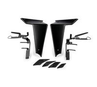 SPAMFAFGHQ pour Yamaha MT-09 SP MT09 2021-2023 Accessoires Motocycle Sport Spoilers latéraux dénudés Déflecteur d'aile aérodynamique à Appui(Noir)