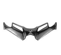 SPAMFAFGHQ pour Yamaha pour Nmax pour Nmax125 pour Nmax155 2020-2022 Pare-Brise Avant Moto Aile Aérodynamique Couvercle De Finition(Carbon Texture)