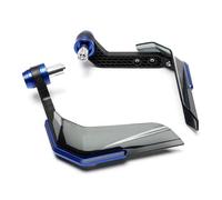 SPAMFAFGHQ pour Yamaha pour NMAX155/125 NVX155 Universel Coupe-Vent Protège-Mains Protège-Mains Bouclier Guidon Pare-Brise Équipement De Protection Modifié(Bleu)