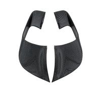 SPAMFAFGHQ pour Yamaha R7 YZF R7 YZFR7 R7 2021 2022 2023 1paire Aile Fixe Moto Carénage aérodynamique Aile Noir Mat Accessoires(Carbon Paint)