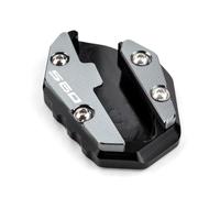 SPAMFAFGHQ pour Yamaha TMAX 560 pour Tech Max 2021-2026 Plaque D'agrandissement De Support Latéral Extension Béquille Accessoires Moto(Gris)