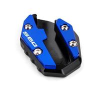 SPAMFAFGHQ pour Yamaha TMAX 560 pour Tech Max 2021-2026 Plaque D'agrandissement De Support Latéral Extension Béquille Accessoires Moto(Bleu)