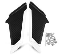 SPAMFAFGHQ pour Yamaha YZF-R1 R6 R7 R15 R25 R3 R125 Ailerons aérodynamiques de carénage Avant Spoilers latéraux Aile Dynamique décorative(Blanc)