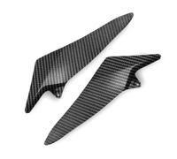 SPAMFAFGHQ pour Yamaha YZF R1 YZF-R1 2009 2010 2011 2012 2013 2014 Accessoires Moto Garniture Latérale De Réservoir Insert Panneau De Carénage(Carbon Fiber Look)