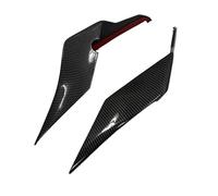 SPAMFAFGHQ pour Yamaha YZF-R3 R3 2019 2020 2021 2022 2023 Motorcycle Rear Fairing Rear Spoiler Wing Modified Side Fixed Wings(Fiber Appearance)