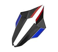 SPAMFAFGHQ pour Yamaha YZF-R3 R3 2019 2020 2021 2022 2023 Motorcycle Rear Fairing Rear Spoiler Wing Modified Side Fixed Wings(Light Blue-Black)