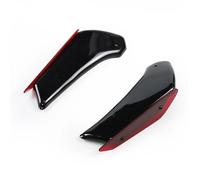 SPAMFAFGHQ pour Yamaha YZF-R6 pour R6 pour R 6 2017 2018 2019 2020 Carénage Moto Kit Aileron Aérodynamique Winglet Fixe(Rouge)
