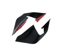 SPAMFAFGHQ pour ZX-25R ZX25R ZX4R ZX-4R ZX-4RR 2021 2022 2023 2024 Motorcycle Fixed Wing Spoiler Aile Latérale Aérodynamique(Matte Black)