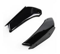 SPAMFAFGHQ pour ZX10R ZX-10R 2011-2021 Motocyclette Carénage Aileron Latéral Kit Déflecteur Aérodynamique Aile Fixe Carénage(Noir)