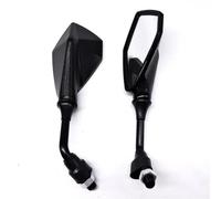 SPAMFAFGHQ Rétroviseur Universel À Vis De 10mm Pour Moto Pièces De Rechange Pour Scooter Et Vélo Électrique Miroir Auxiliaire De Recul(NOIR)