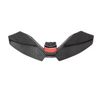SPAMFAFGHQ Spoiler Avant Aile Fixe pour Moto Yamaha MT-09 MT09 SP 2024 2025 Latérale Ailéon Déflecteur d'air(Carbon Paint)