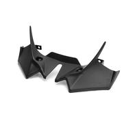 SPAMFAFGHQ Spoiler Avant De Moto Winglet Aérodynamique Couverture D'aile pour Z650 Z 650 Z650 2021 2022 2023 2024 2025(Noir)