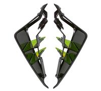 SPAMFAFGHQ Spoiler Latéral Nu De Moto Sportive Aérodynamique Déflecteur D'aileron pour Yamaha MT09 MT-09 SP 2021-2023(Fluorescent Green)