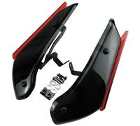 SPAMFAFGHQ Spoilers Latéraux Sport Aileron Aérodynamique Déflecteur pour GSXR 600 750 GSXR600 GSXR750 K11 2011 2012 2013 2014 2015 2016(Rouge)