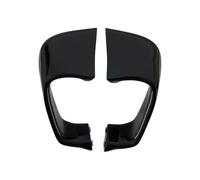 SPAMFAFGHQ Wing Fixe pour Yamaha YZF-R6 2017-2022 pour YZF-R1 2015-2023 Accessoires pour Moto Fairing Fixations Spoiler Winglet Noir(Shiny Black)