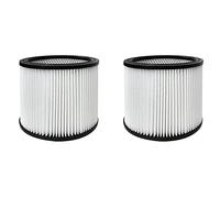 Spamietz 2 filtres de rechange pour filtres Shop 90304 90333 90350 convient à la plupart des magasins - Aspirateur humide et sec 5 et plus