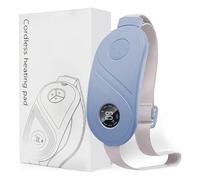 SPANCARE PHARMACEUTICALS Coussin chauffant électrique sans fil | 9 modes | Soulagement des crampes menstruelles | Type C | Périodes sans crampes | Portable | Cadeau pour femme | Sangle jusqu'à 101,6