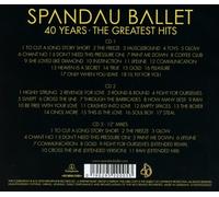 SPANDAU BALLET - 40 YEARS-THE GREATEST HITS 3 CD NEUF