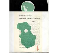 SPANDAU BALLET - THROUGH THE BARRICADES - 12" VINYL