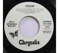 Spandau Ballet - True, Lifeline (Edited Remix for USA), Spandau Ballet 45 RPM