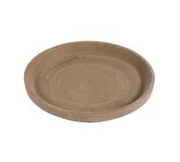 SPANG-Soucoupe en terre cuite Basalt - diamètre 22 x H 3 cm