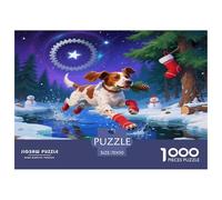 Spaniel Springer1000 Piece Jigsaw Puzzles for Adults and Kids Family Game NoëlFun and Challenging Home Decors Great Gift Idea70x50cm/1000pcs