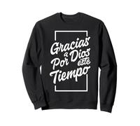 Spanish Bible Verse Sayings Religious Christian Faith Cross Sweatshirt