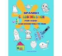 Spanish Coloring Book for Kids