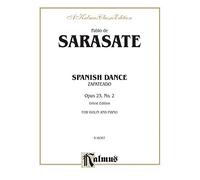 Spanish Dance, Opus 23, No. 2: Zapateado: For Violin and Piano: Urtext Edition