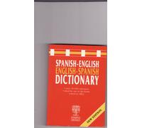 Spanish-English, English Spanish Pocket Dictionary