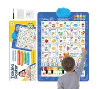 Spanish English Talking Alphabet Poster Bilingual Preschool Learning Chart
