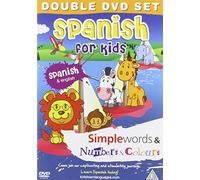 Spanish for Kids DVD Set: Simple Words & Number and Colours