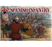 Spanish Infantry, 16th Century, Set 1 - 1:72e - Red Box G