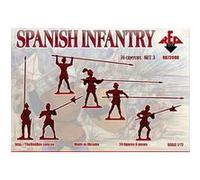 Spanish Infantry(pike),16th Century,set3 - 1:72e - Red Box G