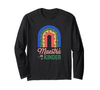Spanish Kindergarten Teacher Cute Bilingual Educator Idea Manche Longue