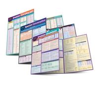 Spanish Language - Student & Traveler Series: 3 Quickstudy Laminated Reference Guides