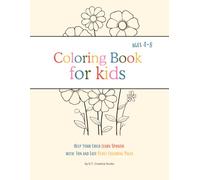 Spanish Plants Alphabet Coloring Book: Help Your Child Learn Spanish Vocabulary with Fun Plant Coloring Pages