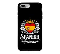 Spanish Princess Spain Flag Proud Spanish Girl Coque pour iPhone 7 Plus/8 Plus